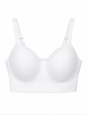 Truekind White Bra 2XL